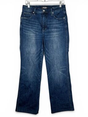 Judy Blue Women's Straight Fit Blue Stretch Jeans - Size 13/31 (31x30)